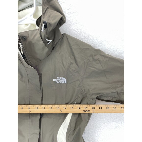 The North Face HyVent Waterproof Windbreaker Women’s Size XS Brown Hooded - Picture 5 of 10